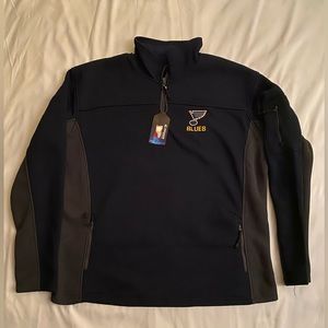 Colosseum Embroidered St Louis Blue Jacket XXL